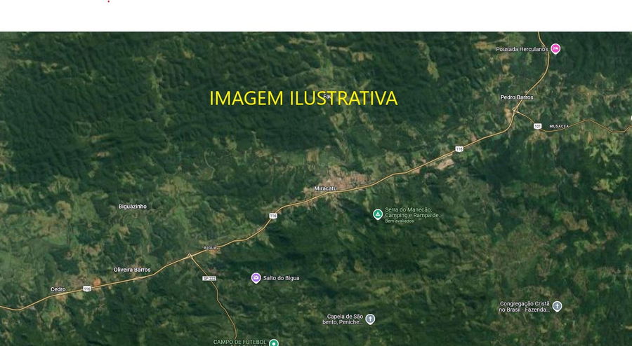 Lote Rural em Miracatu - 77,83 Hectares com Acesso à Rodovia