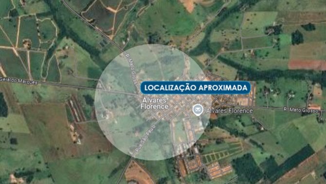 Sítio Santa Inês - Área de 4 ha em Álvares Florence - SP