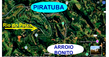 Imóvel Rural em Piratuba/SC com 60.500m²