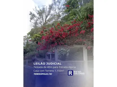 Casa com Terreno de 1.150m² em Três Córregos, Teresópolis/RJ