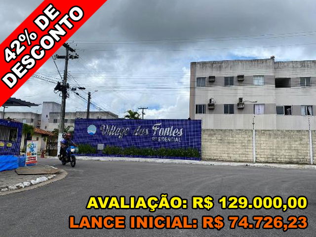 Apartamento 2 quartos, 1 banheiro, 1 vaga, 47.77m² privativos