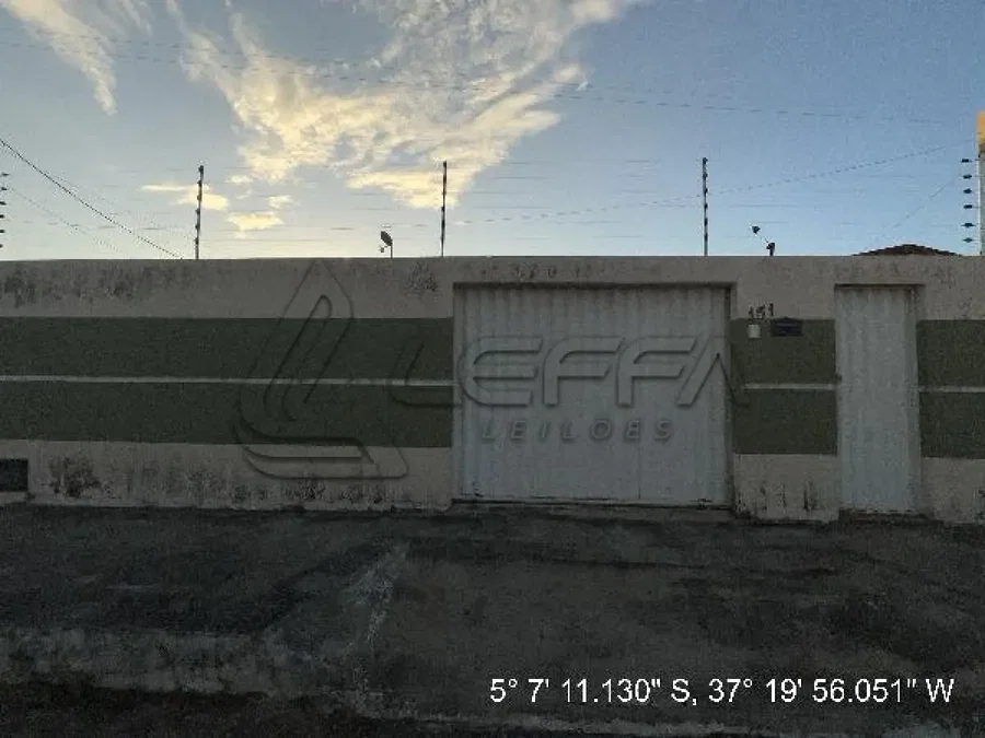 Casa com 1 quarto e varanda em Mossoró, RN