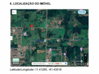Casa com 2 quartos, 100m², terreno 1.500m², desocupada