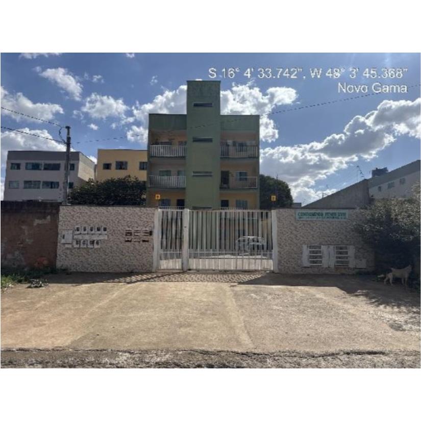 Apartamento com 62m² em Novo Gama/GO - Loteamento Lunabel 3A