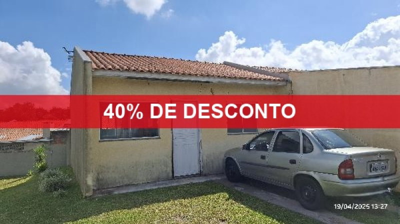 Casa com 2 quartos em Araucária/PR
