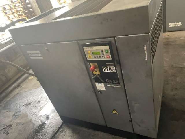 Lote 028: Compressor, Tornos e Fresadora em São Bernardo do Campo/SP