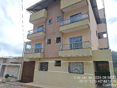 Apartamento 2 Quartos com Vaga em Coimbra/MG