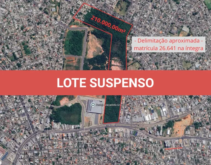 Terreno com 210.000m² em Gravataí/RS - Parte Ideal