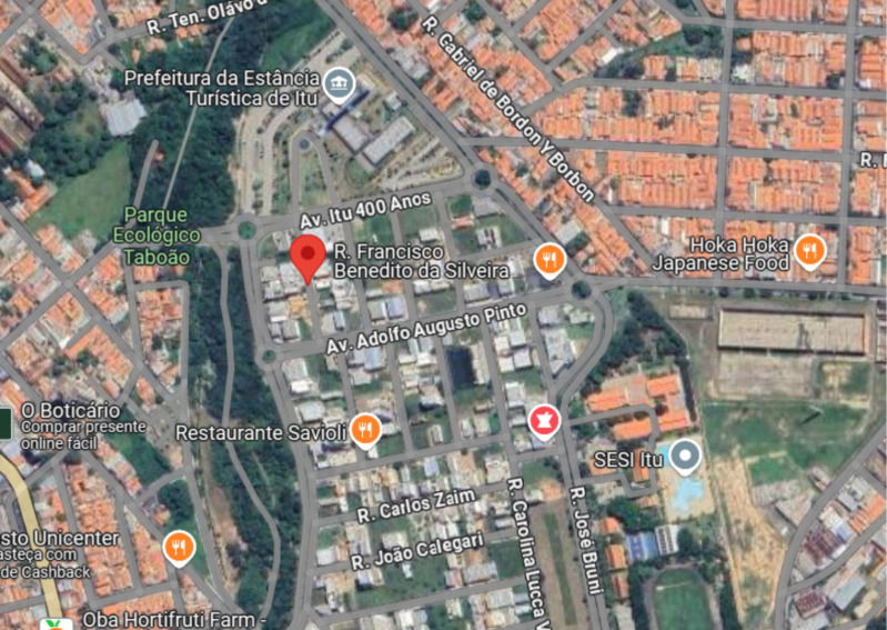 Direitos sobre terreno de 200 m² em Itu Novo Centro