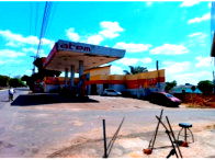 Instalações para posto de combustível com 450m² de terreno