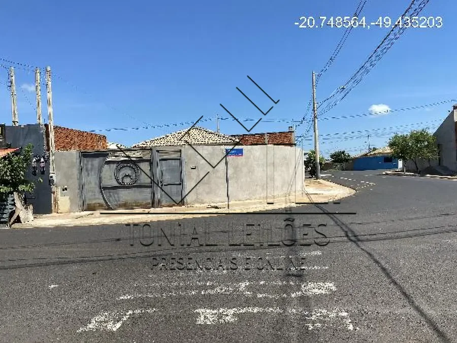 Casa em São José do Rio Preto com 45,47m² de área construída