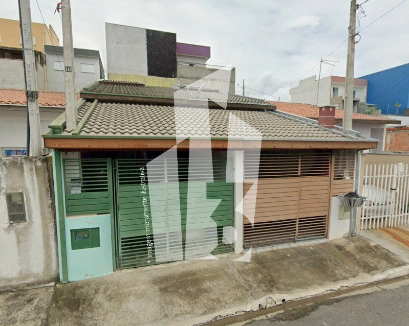 Casa em Caçapava/SP com 52,8m² de área privativa