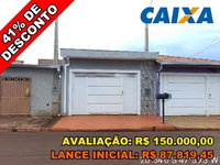 Casa 49m² em Pontal/SP - Oportunidade Caixa