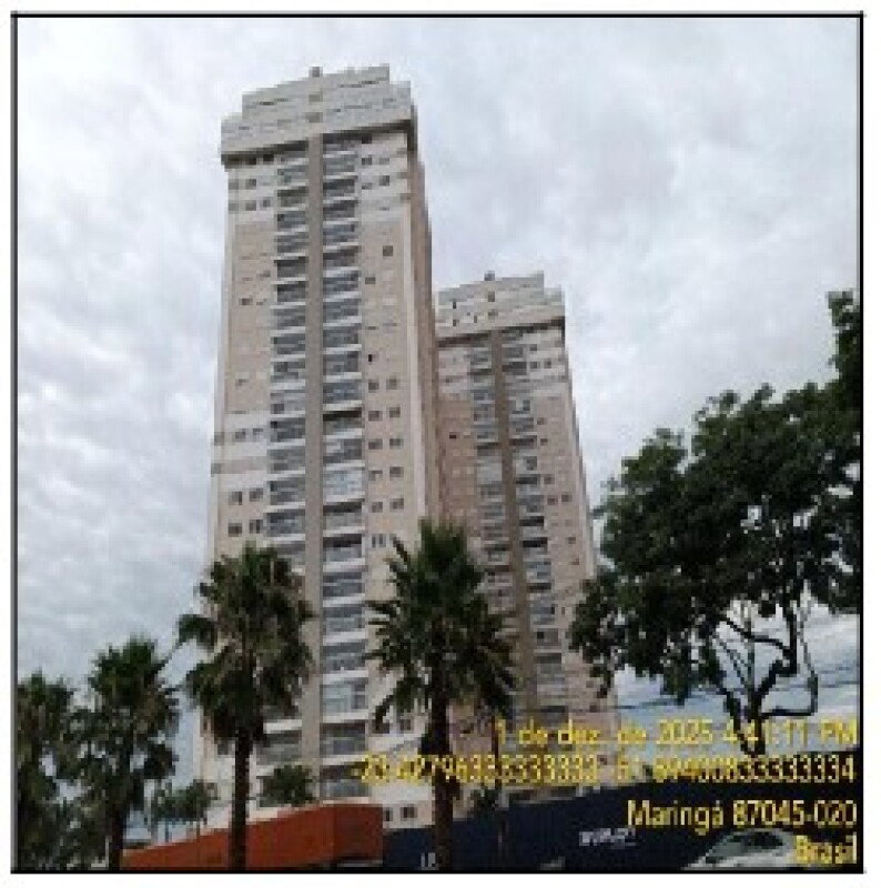 Apartamento com 2 vagas de garagem, 79,98 m²