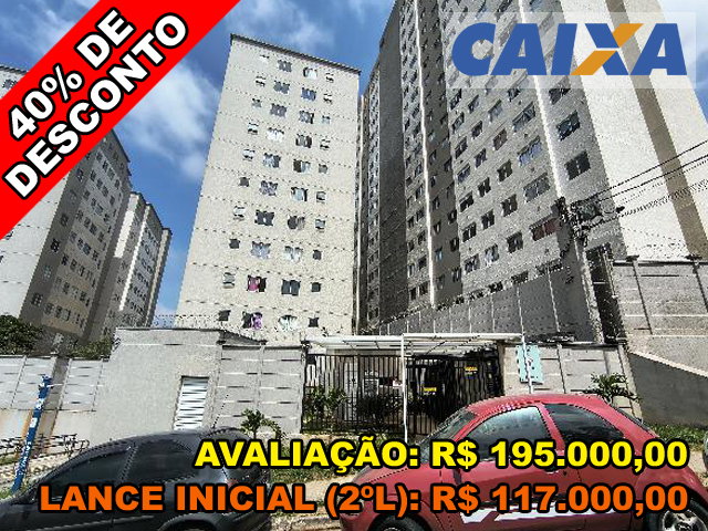 Apartamento com 2 quartos, 60,53 m², ideal para investimento