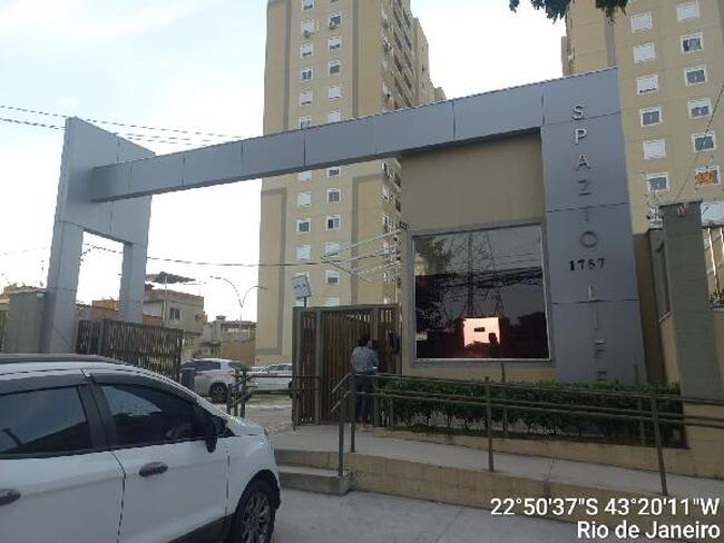 Apartamento de 46 m² com 2 quartos e 1 banheiro