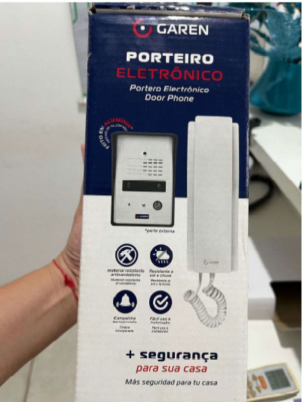 Porteiro Eletrônico Garen - Modelo PE01BG