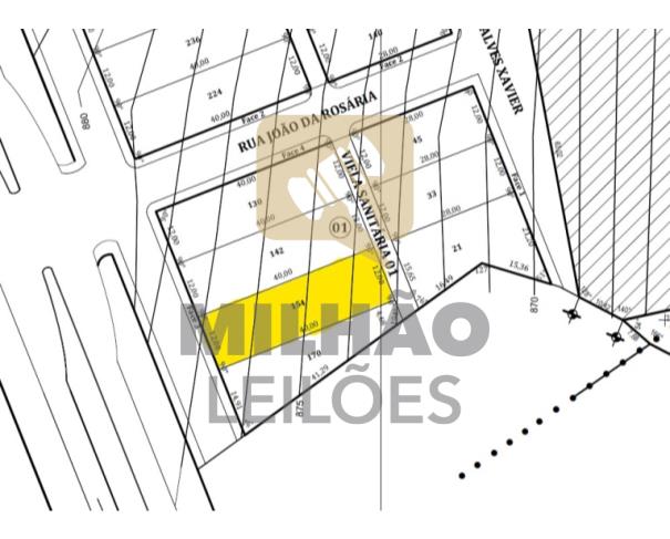 Terreno com 480m² em Guimarânia - MG