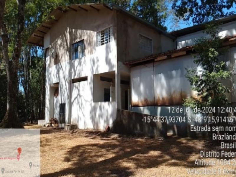 Área Rural 12,58 ha com Pousada e Lazer em Brazlândia
