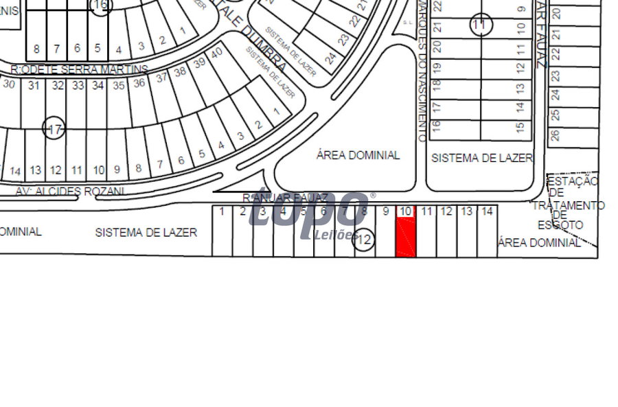 Terreno urbano de 360m² em condomínio fechado