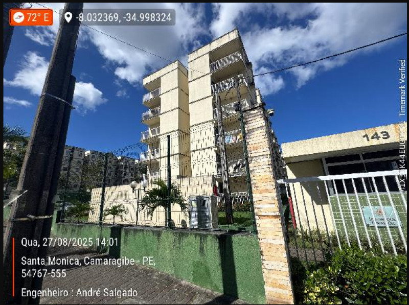 Apartamento com 2 quartos em Camaragibe/PE