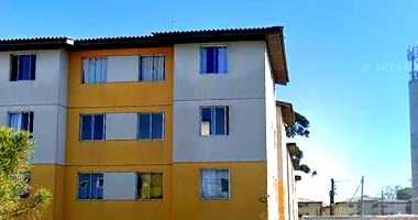 Apartamento 3º pavimento, 43,6m² privativos, ocupado