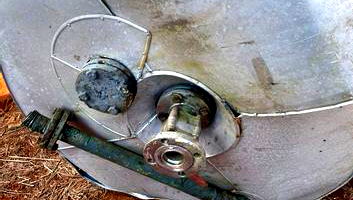 Reator de inox de 1.300 litros com camisa meia cana