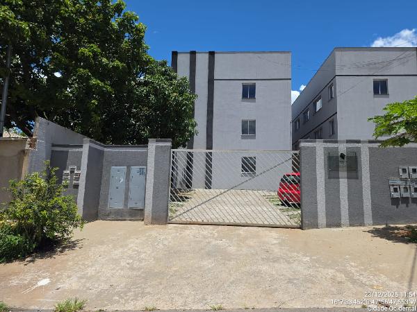 Apartamento 61m² com 2 Quartos, 2 Banheiros e Vaga de Garagem em Cidade Ocidental