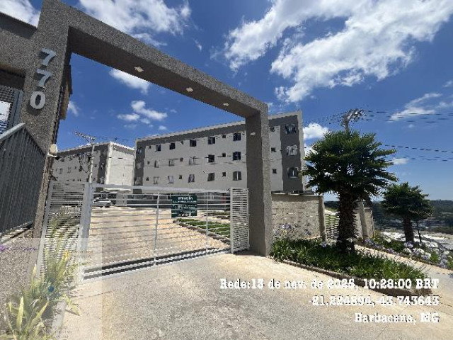 Apartamento com 2 quartos em Barbacena/MG