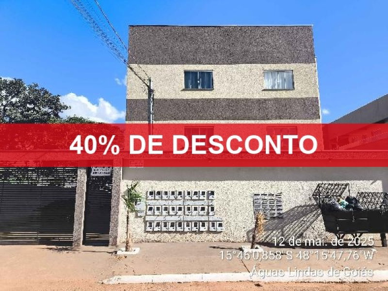 Apartamento com 2 quartos em Águas Lindas de Goiás