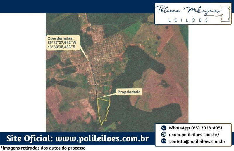 Sítio Nossa Senhora Aparecida com 73,03 hectares em Comodoro/MT