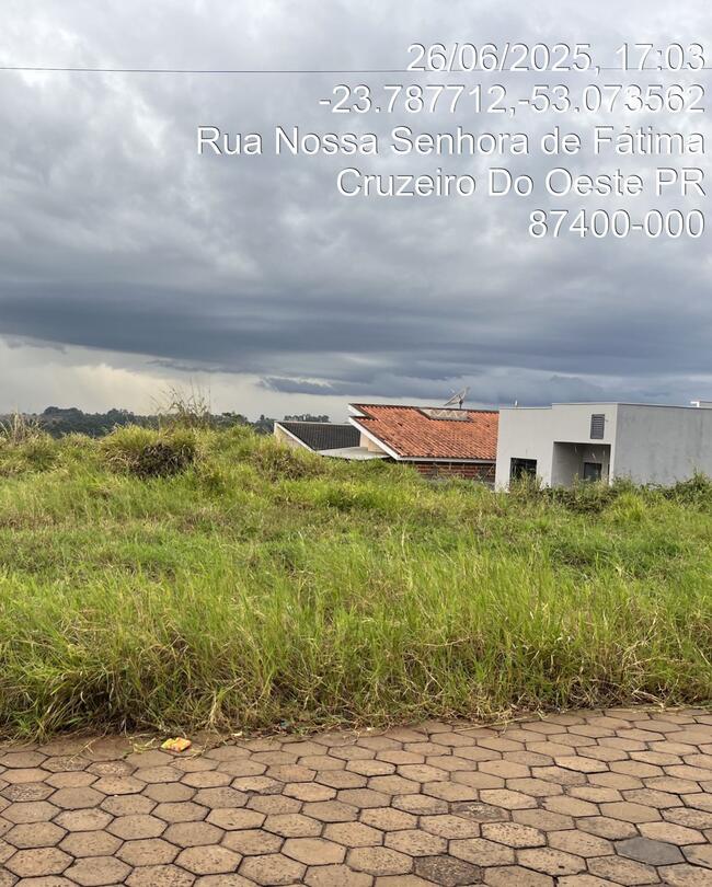Terreno Urbano em Cruzeiro do Oeste/PR