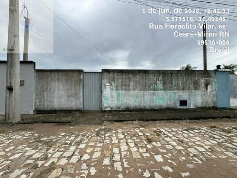Casa com 47m² em Ceará-Mirim/RN