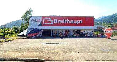 Roçadeira lateral a gasolina Garthen nova