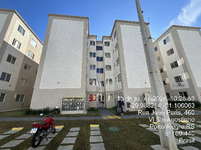 Apartamento 2 quartos, 1 banheiro e 41,19 m²