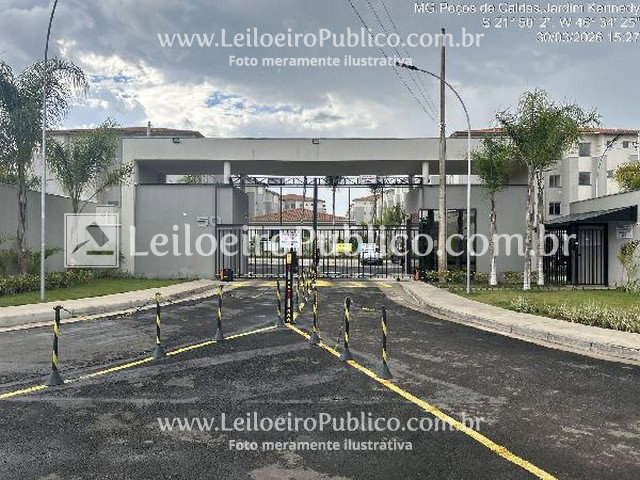 Apartamento 59,27m² - 2 quartos - Poços de Caldas/MG