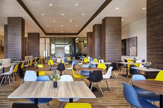 Suíte de Hotel com 19,75m², área total de 60,70m²