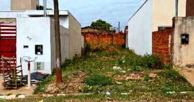 Terreno em Alvares Machado com 126m² de área total