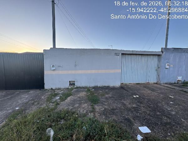Casa com 2 quartos, 1 banheiro e 64m² em Santo Antônio do Descoberto/GO