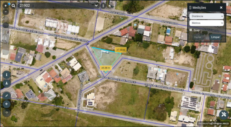 Terreno amplo em Garopaba com 869,51 m²