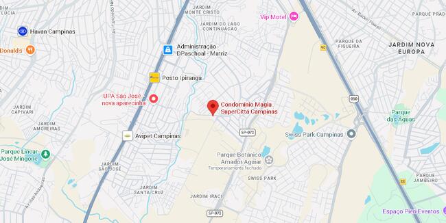 Apartamento 44,22m² com 1 quarto em Campinas/SP