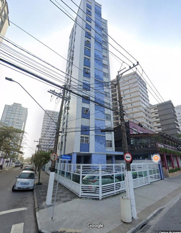 Apartamento 2 Dorms no Centro de São Vicente com 88m²