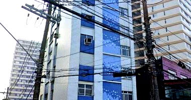 Apartamento 2 Dorms no Centro de São Vicente com 88m²