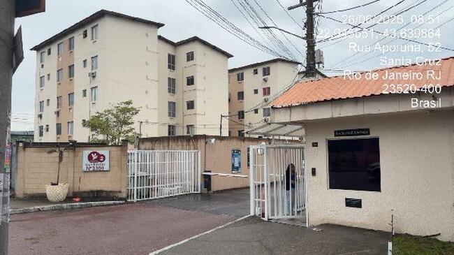 Apartamento 2 quartos com 44,82 m² privativos