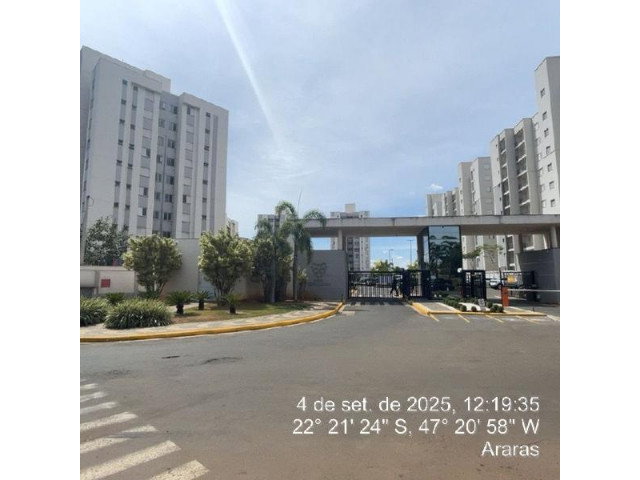 Apartamento com 2 quartos em Araras/SP