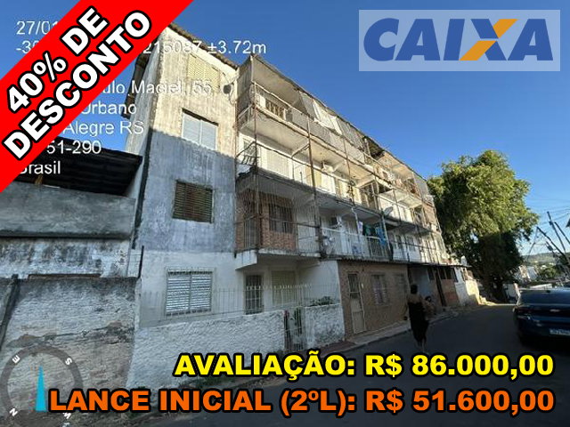 Apto 2 Qtos, 46m², Parque do Salso - Ipanema