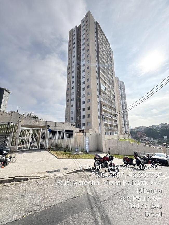 Apartamento de 1 quarto com 29,12 m² privativos