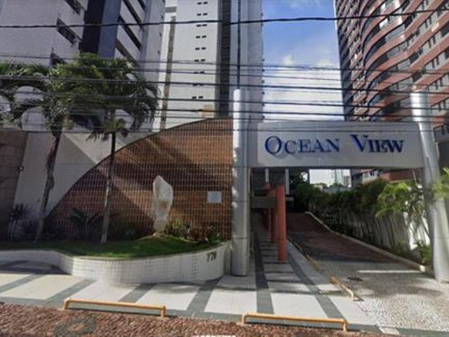 Flat Mobiliado em Natal com 1 Quarto e Varanda