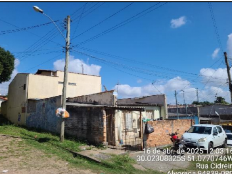 Casa com 2 Quartos em Aparecida, Alvorada - RS