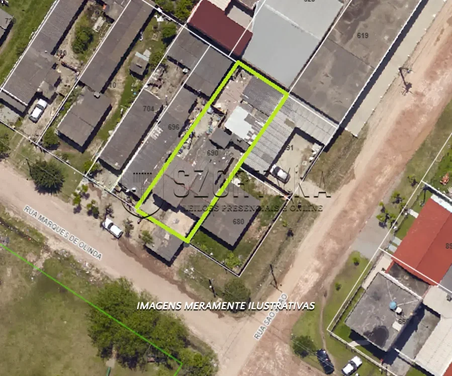 Terreno com Prédio em Pelotas